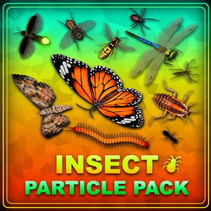 [VRC] Insect Particle Pack 昆虫パーティクルパック