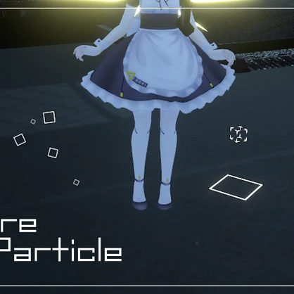 【VRChat想定】Square Particle
