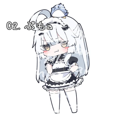 【VRC】アバターアクリルキーホルダー