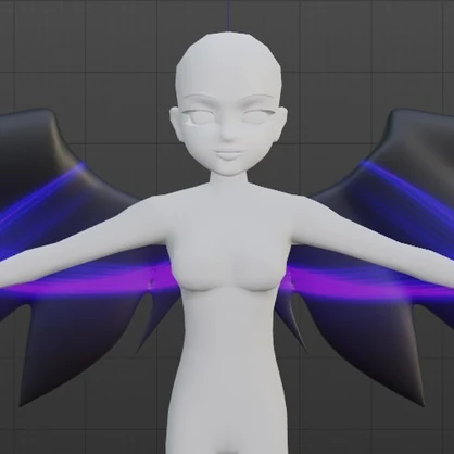 Techno Vampiric Wings