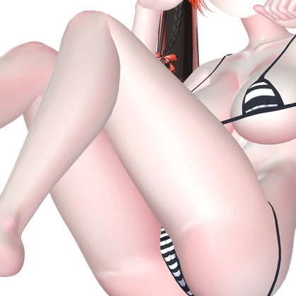 汎用 しっとりリアル肌マテリアル｜Dewy Real Skin Material