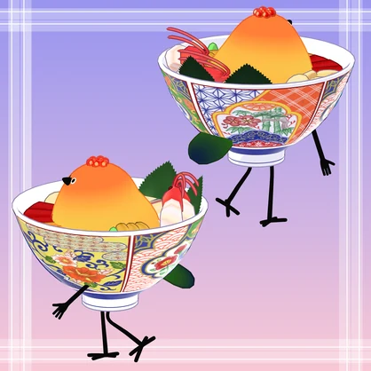 【Bird/鳥対応】とり海鮮丼