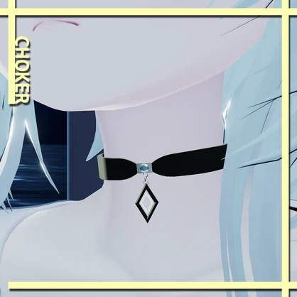 Black Band Choker + 3type [Shinano , Manuka] チョーカー