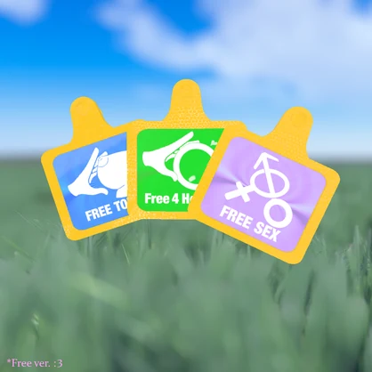 【無料3種】CowTag + Supporter 6種
