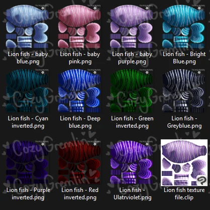 Lionfish set - Luxa - !Personal only!
