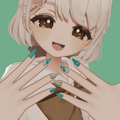 【14アバター対応】Summer Nail