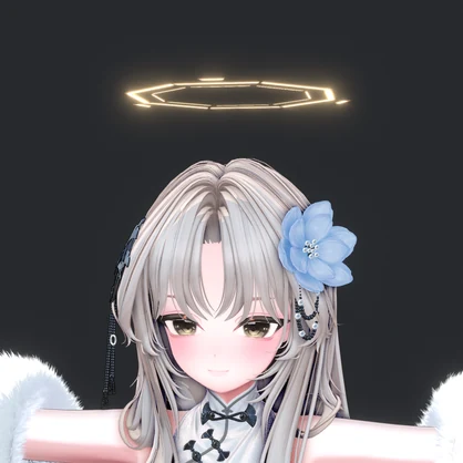 (無料) Beige Halo [VRChat想定]