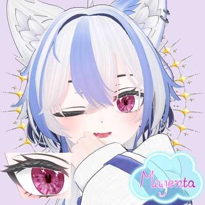 シロア対応＊Bunny Bloom 🐰 Eye Texture【30Color】