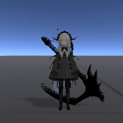 【3Dmodel】Scythe Of Despair Alternative【ParticleEffect included】