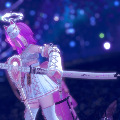 白狐刀「幻桜」