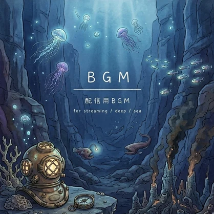 【期間限定0円✨】深海のようなBGM【WAV/ループ可】