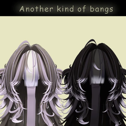 【Lynn Hair <38アバター対応>】Mask、Main color2Texture