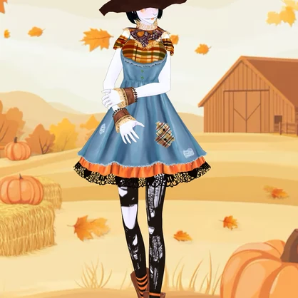 SexyScarecrow. Vintage Autumn, Thanksgiving, Halloween