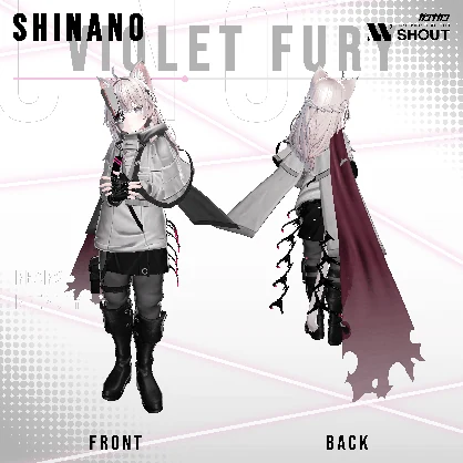 【#VRガンナガン】Violet Fury【ウノ衣装】