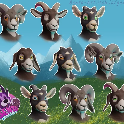 Bento's VRChat Goats