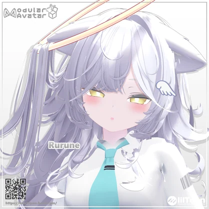 Halo Ring Hair 95アバター対応