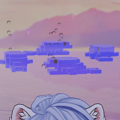 【AudioLink / MA対応】ヘイローじんべえざめ