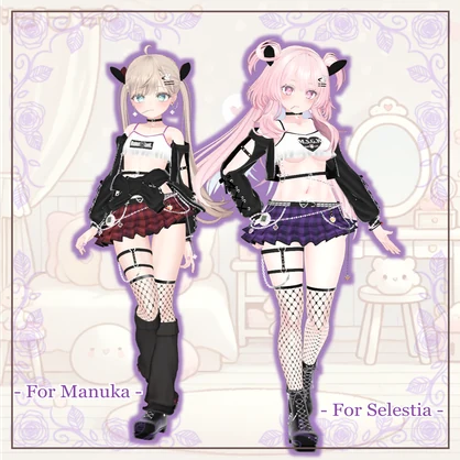 【MSGK】ガーリー💗パンク『Kawaii Girly Punk』（13アバター対応）