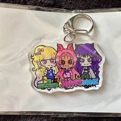 HEARTSOME 2th Anniversary オリジナルアクリルキーホルダー2種類