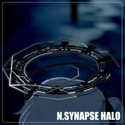【無料】【VRChat】N.Synapse Halo 【MA設定済み】