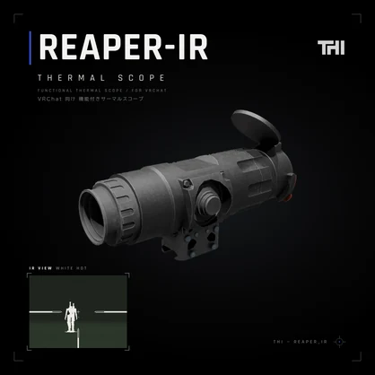 サーマルビジョンスコープ[REAPER-IR]【VRCHAT】