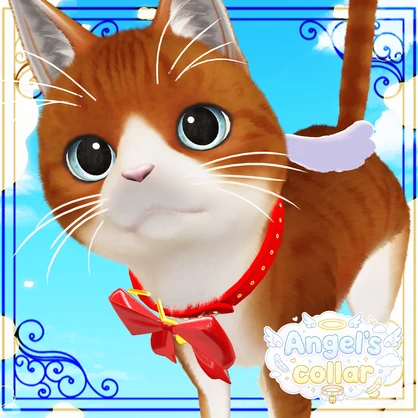 【にゃにゃまる専用】Angel's Collar -（天使の首輪＆リボン）【3D衣装・小物】