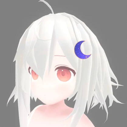 【VRChat向け】プラネタリウム・ミニヘアアクセセット【無料版あり】