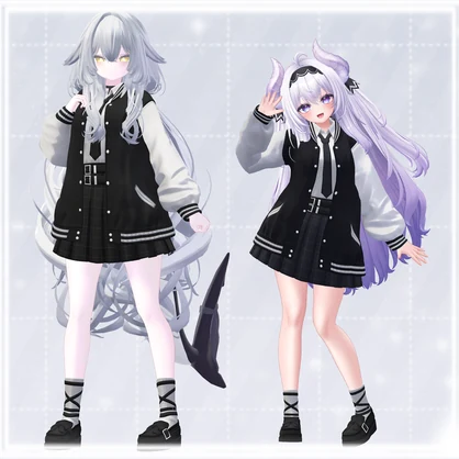 【9アバター対応】AfterVarsity【VRChat向け衣装】