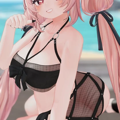 [夏セール]☀️BECKENZI PentaBikini/ペンタビキニ🖤🎀[19+アバタ/Avatars]