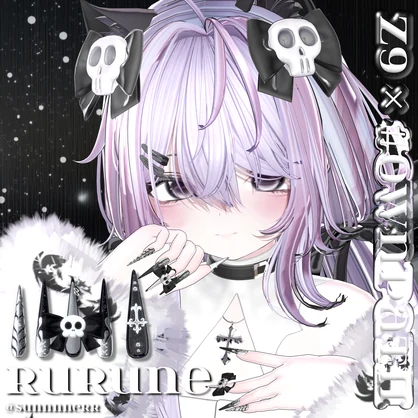 23アバター対応💀Z9×#OwnPathコラボ「Velour Requiem」🖤