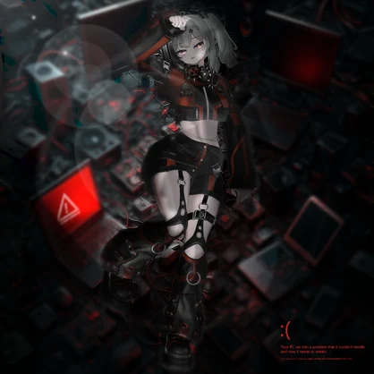 【SALE】⚙️ Dial-06.exe 🖤「15アバター対応」