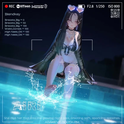 🌙 月夜のラグジュアリーリゾート🖤【Moonlit Beach】 16アバター対応