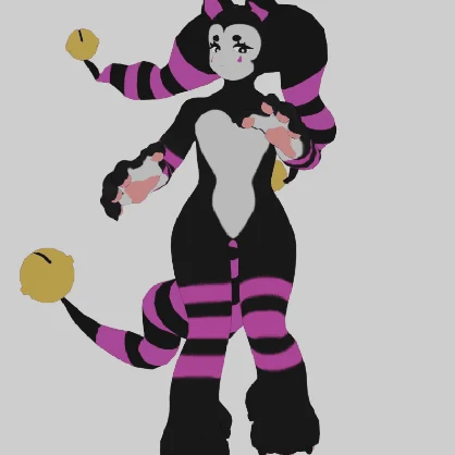 Jester the Cat || VRChat Model