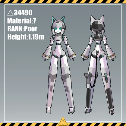 VRChat向け3Dモデル クレイス
