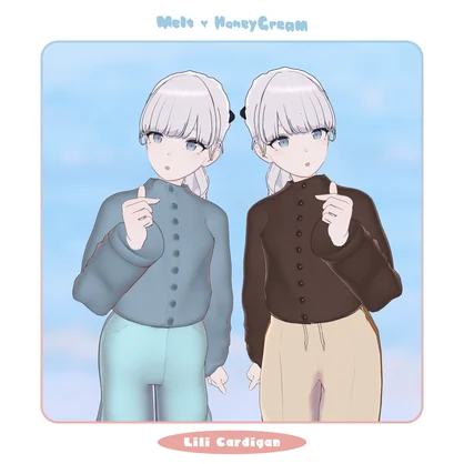 【FREE/試着あり】Lili Cardigan
