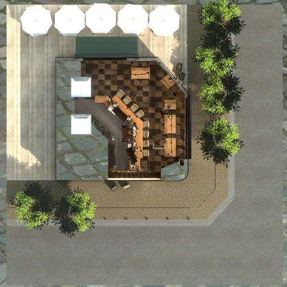 〔VRChatワールド販売〕Bar "YOI-KA" < 街角のバー & Cafe & 居酒屋 >