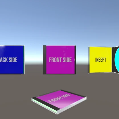 [VRChat] CD Jewel Cases