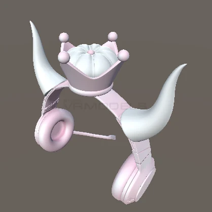 Bowsette headset