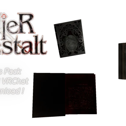 NieR Gestalt Grimoire Pack (MMD And VRChat)