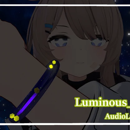 【VRC想定】Luminous_Rhythm [AudioLink対応]