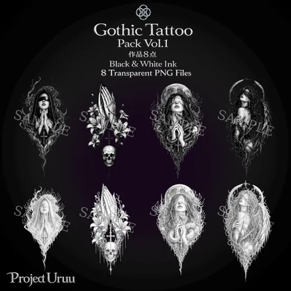 Gothic Tattoo Pack Vol.1