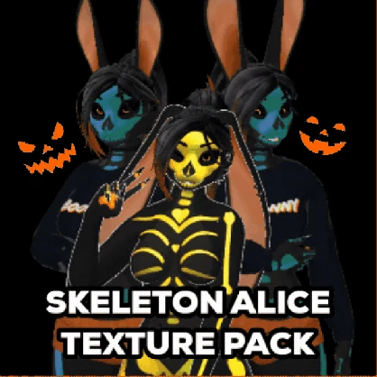 Spooky Halloween Alice Textures