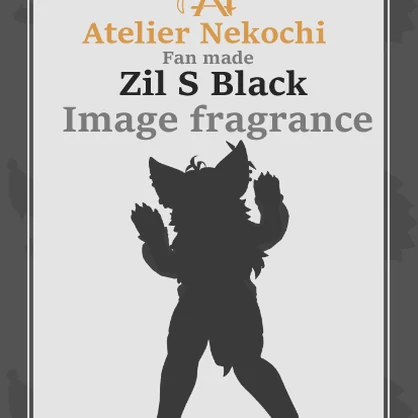 【Zil S -ジル S- Black color】アバターイメージフレグランス【Fan made】