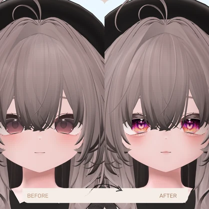 輝夜-kaguya-専用 Eye＆MAKEtexture◇Texture