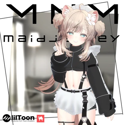 【8アバター対応】MNMメイドジャージ