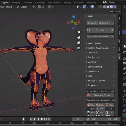 Cobra VRChat Model