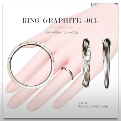 Ring 『graphite -011-』