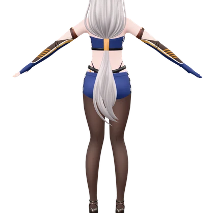 Majsoul Kitami Sawako 3D model
