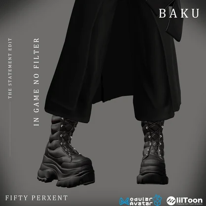 【発売記念SALE３０％OFF】PUFFER BOOTS　✧10Avater対応