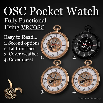 [VRC] OSC Pocket Watch
